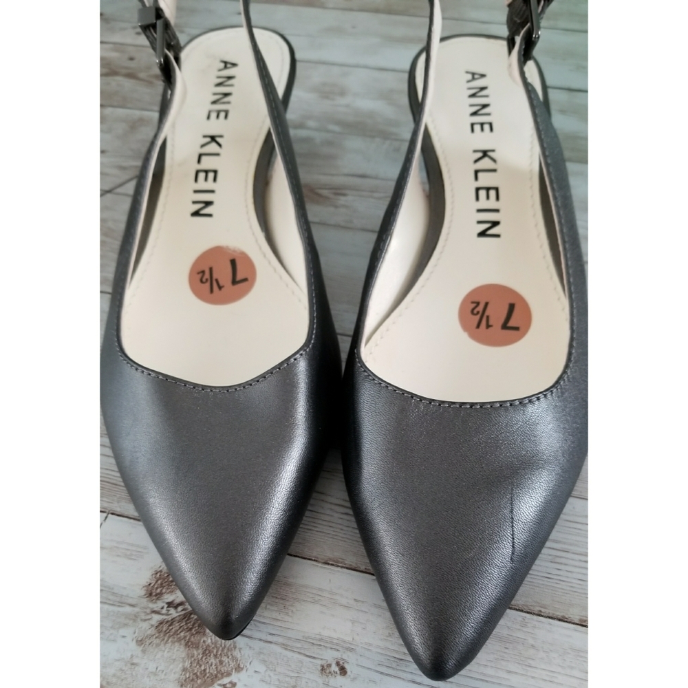 Anne Klein Expert Slingback Kitten Heel Pumps - Picture 4 of 14